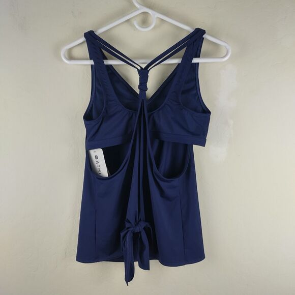Athleta Back Tie Tankini/Bikini/Athletic Top - Picture 1 of 10